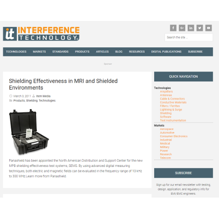 SEMS review MPB mesuring instruments